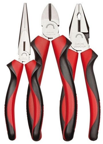 Gedore rojo r28002003 juego alicates 3 piezas mango 2c 3301155 - r28002003