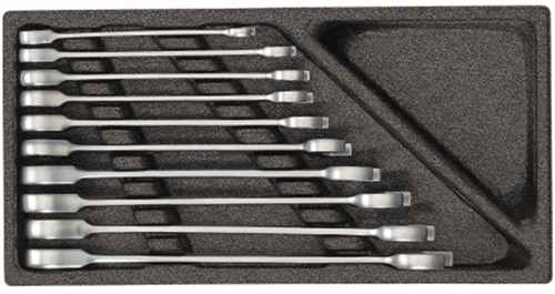 Gedore Red Rinratel-Steek Keys Set 1 3 CT Módulo de 10 piezas