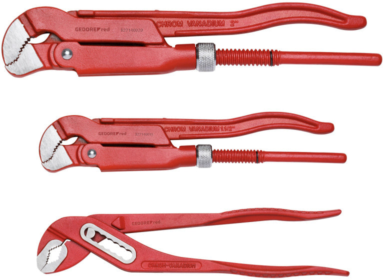 Gedore rojo tangenet pipppping picante y bomba de agua Tang 3 piezas de 3 piezas