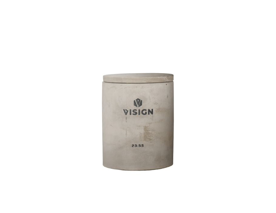 Visign Nature Sculate Candele Concrete - Sono dalle cinque a dodici