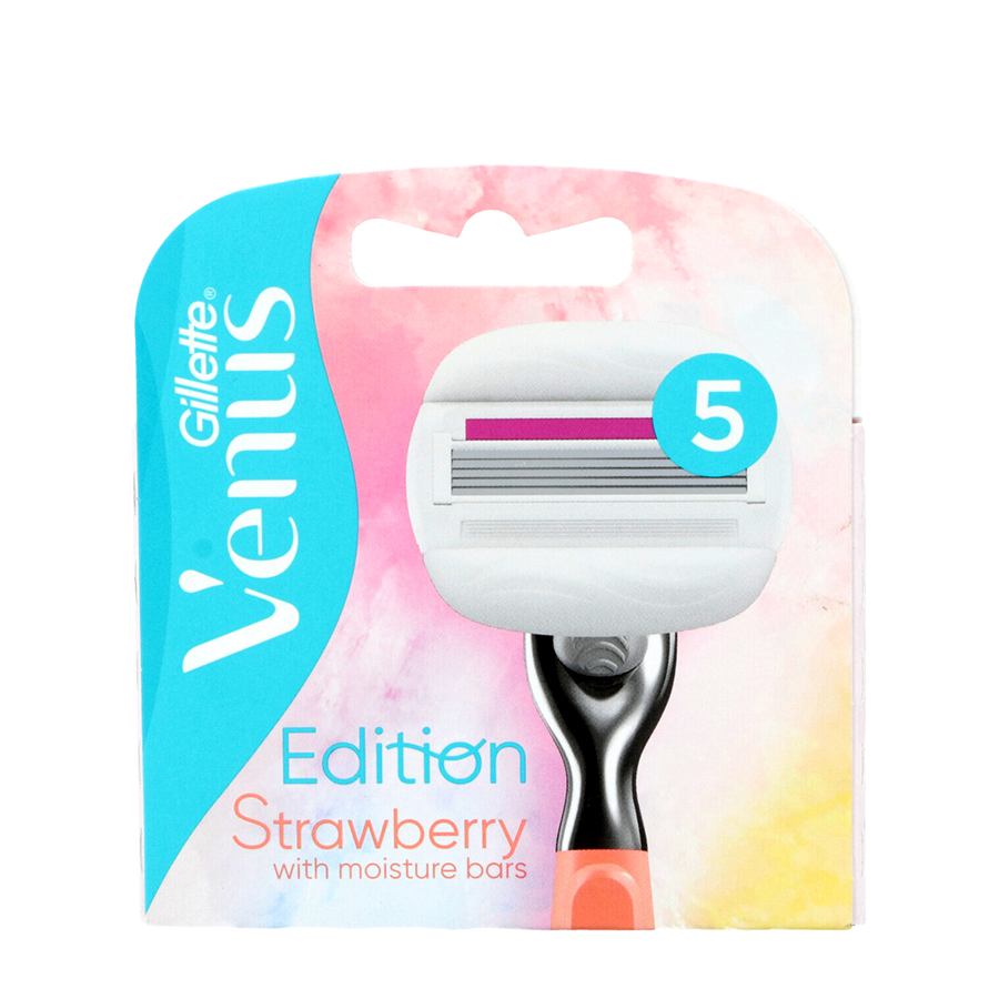 Lamette da barba Gillette Imp Venus V Edition Comfortglide Fragola 3 pezzi