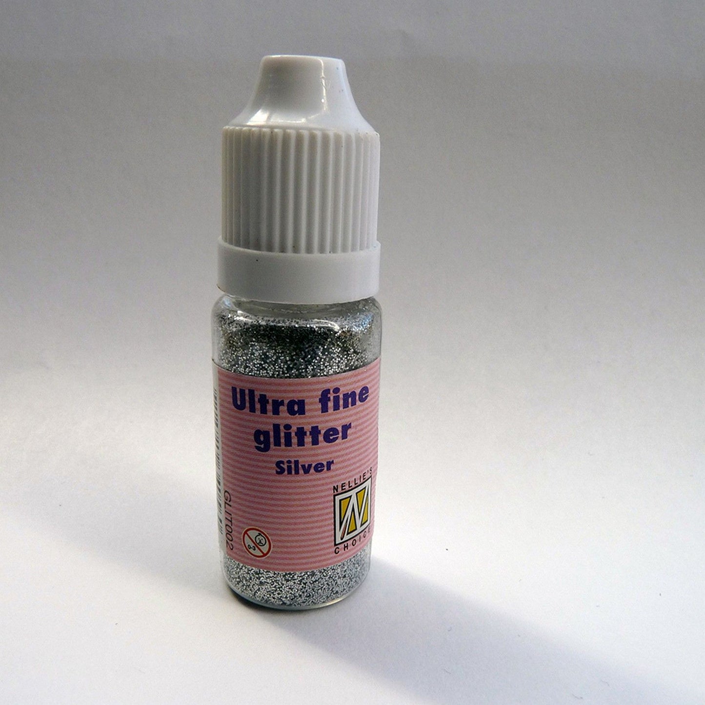 La scelta di Nellie • glitter ultra fine (bottiglia) argento