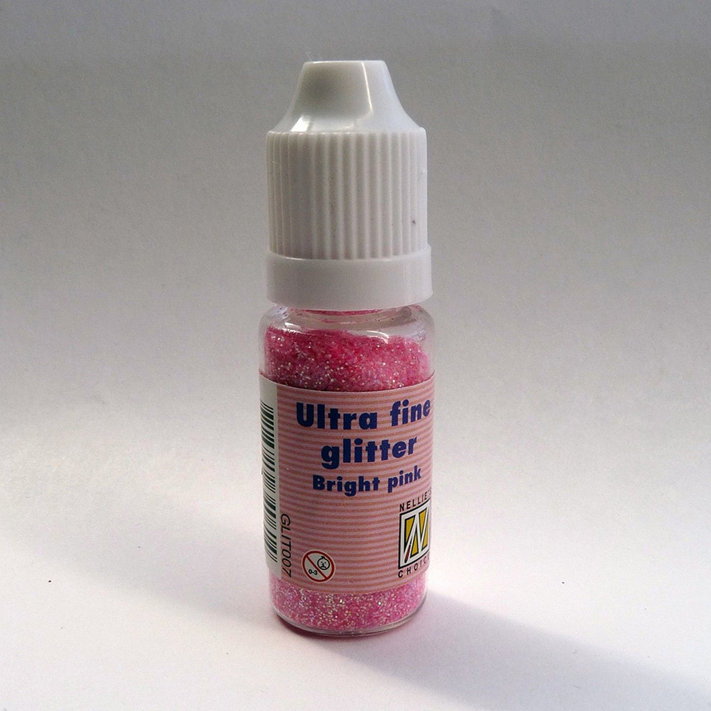 La elección de Nellie • purpurina ultrafina (botella) rosa brillante