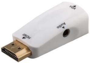 Adaptador Goobay HDMI a VGA + salida de audio 3,5 mm - 9580142