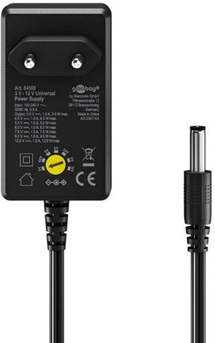 Alimentatore Abi goobay 1000ma 12w stilizzato - 7795512