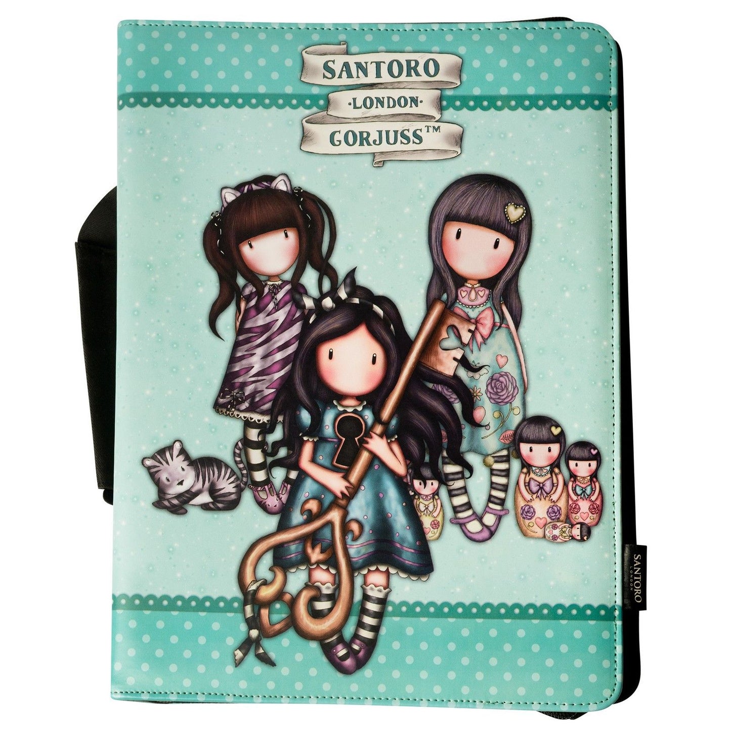 Luz de estudio • estuche de almacenamiento gorjuss + hoja de bolsillo para sellos de curiosidades