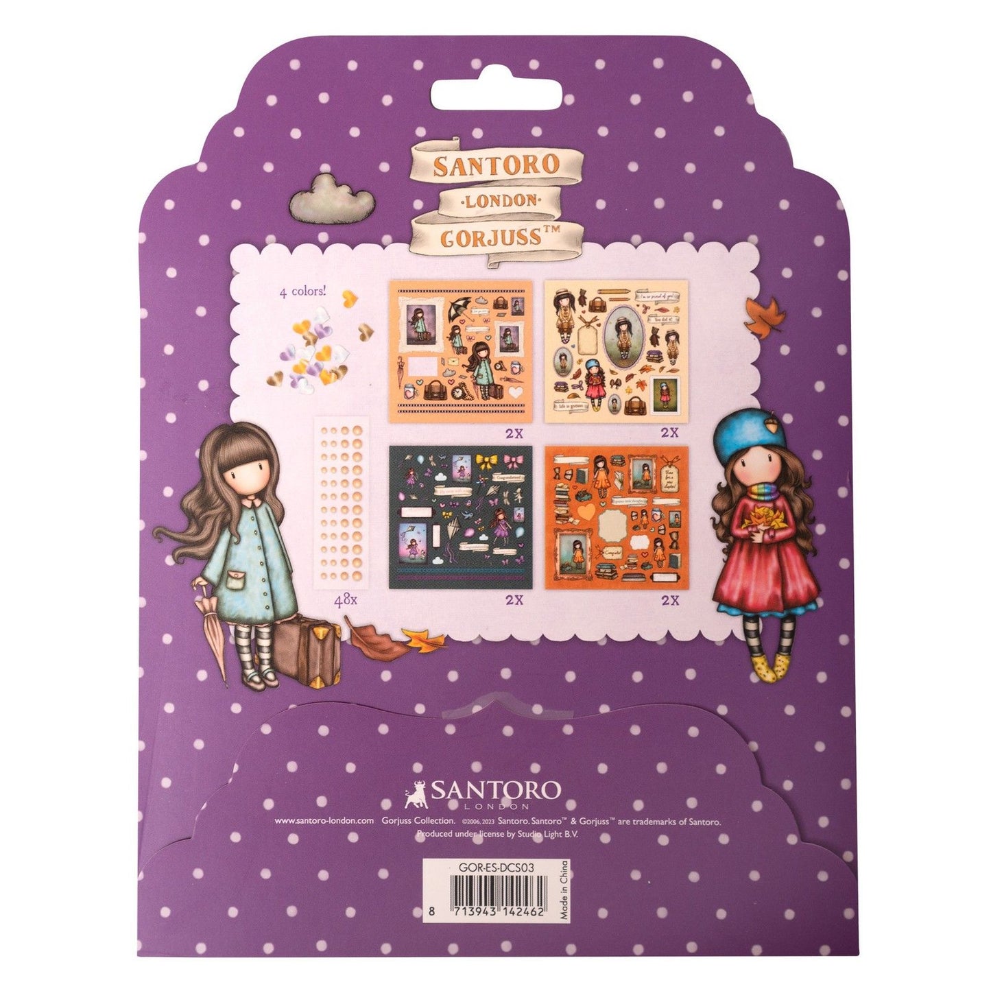Luce da studio • fogli fustellati essenziali 4x2 carta, paillettes perlate