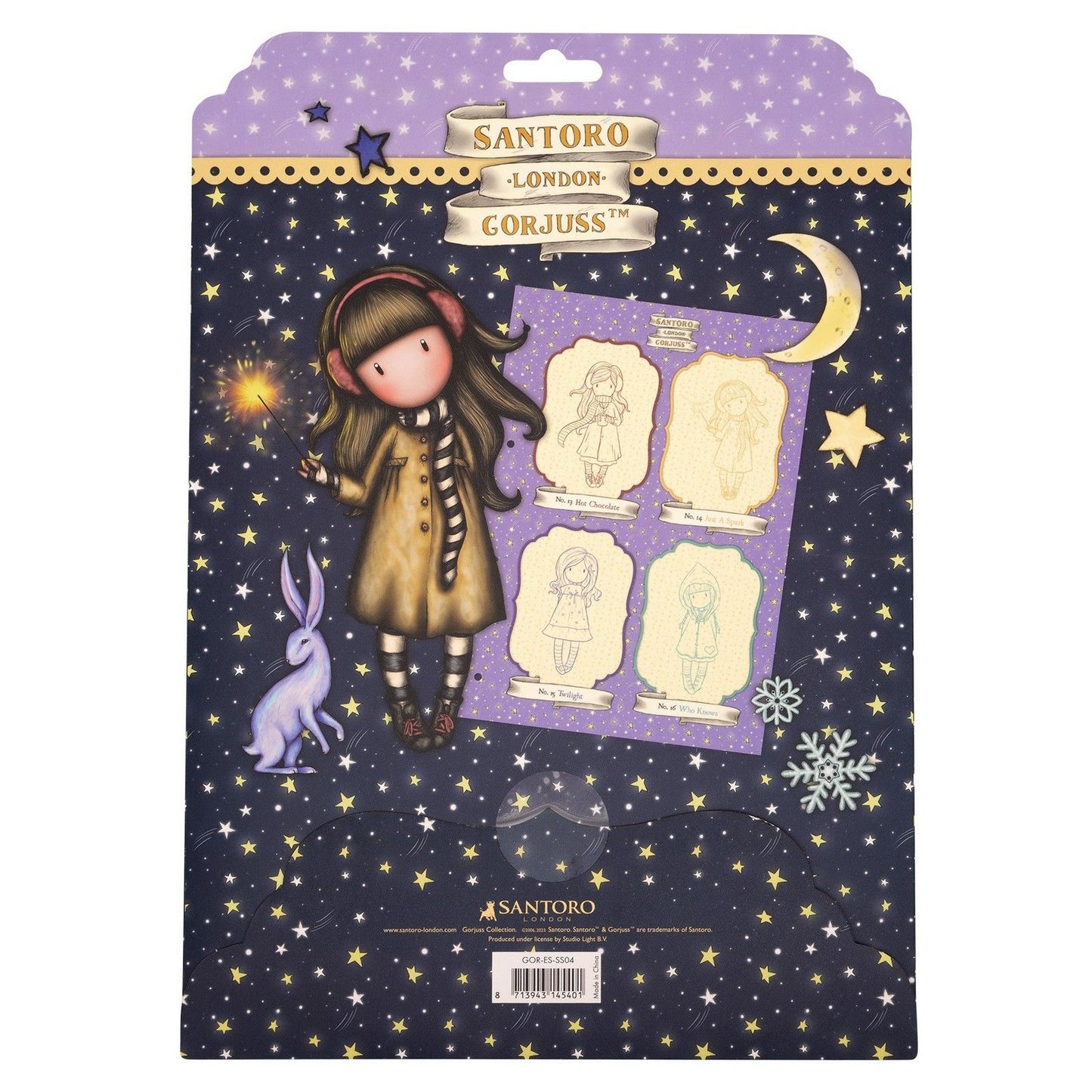 Luz de estudio • Hoja de almacenamiento Gorjuss Essentials núm. 13-16