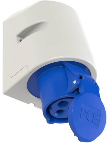 Wc da appoggio Gp cee 3p 16a 230v blu - 6313130
