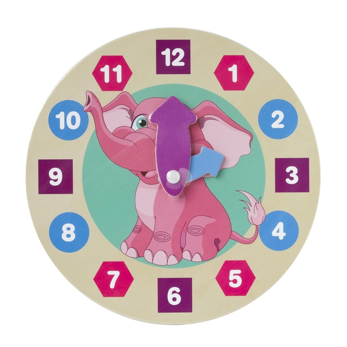 Grafix il mio primo orologio in legno ø20cm