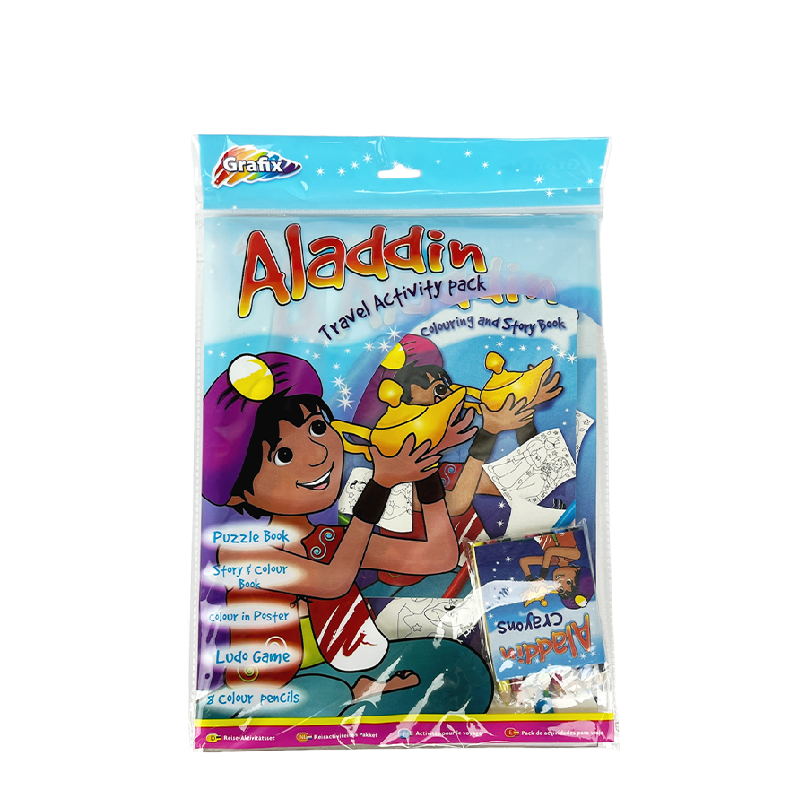 Set da viaggio per bambini Grafix Alladin