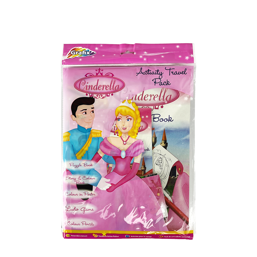 Set de viaje infantil Grafix Cenicienta