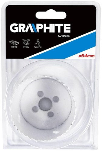 Punta a tazza in grafite 64 x 38 mm - 6480365
