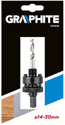 Adaptador de taladro de grafito | set de inicio | 14-30 mm - 6480345
