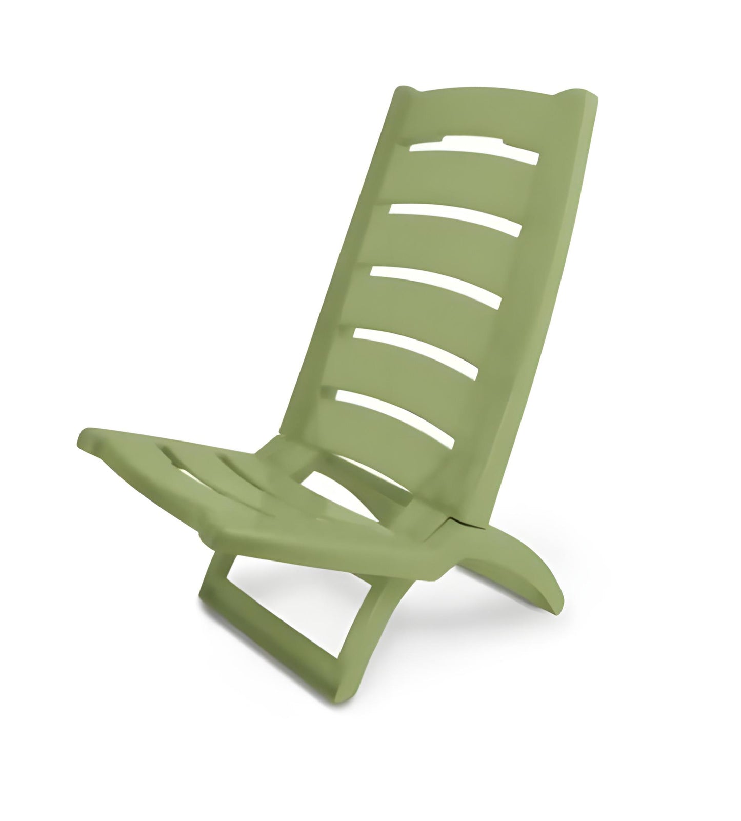 Silla de playa plegable Adriatic verde
