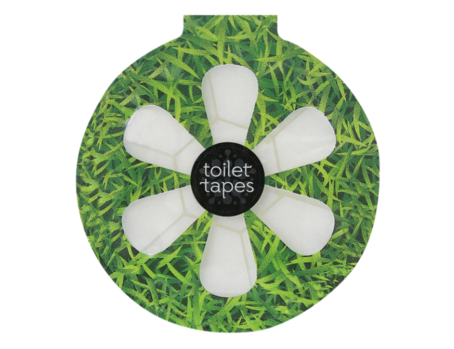 Cintas para el inodoro cinta de baño WC Bloque Groovy Grass