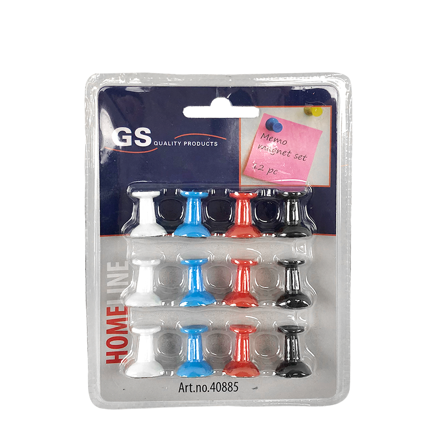 Memo magnetici GS 12 pezzi