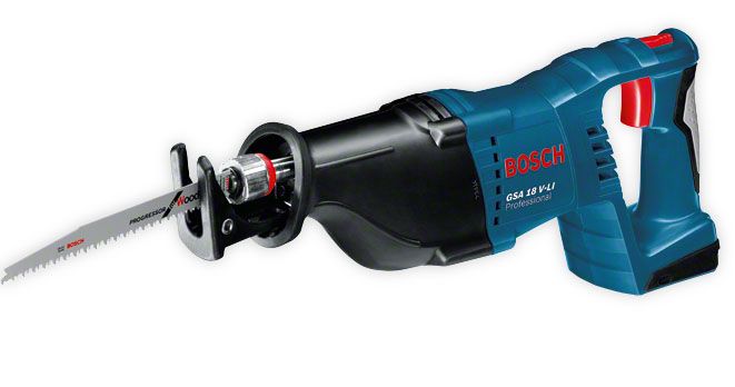 Sega alternativa a batteria Bosch gsa18v-li nuda