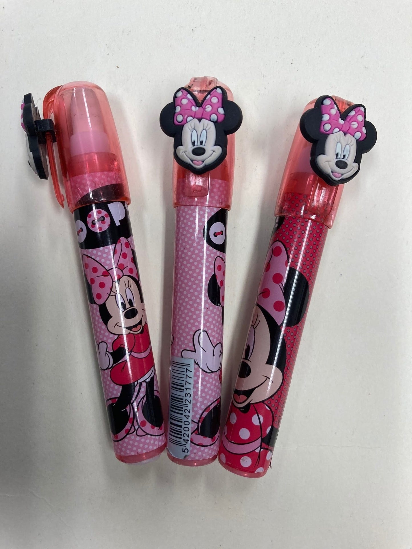 Minnie Mouse gummen en forma de lápiz