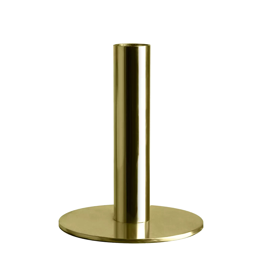 Portacandele Gusta oro ø10x12,6cm