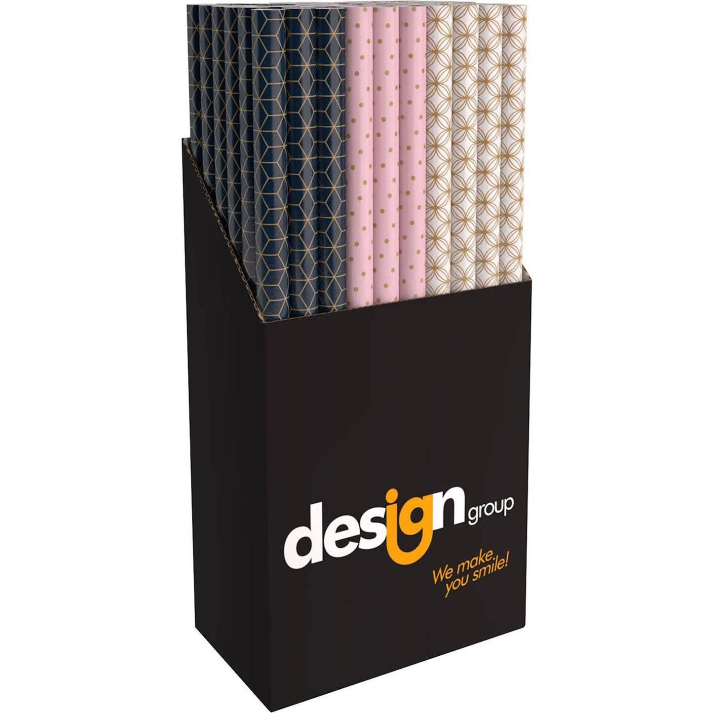 Rotolo di carta regalo premium chic 200x70 cm