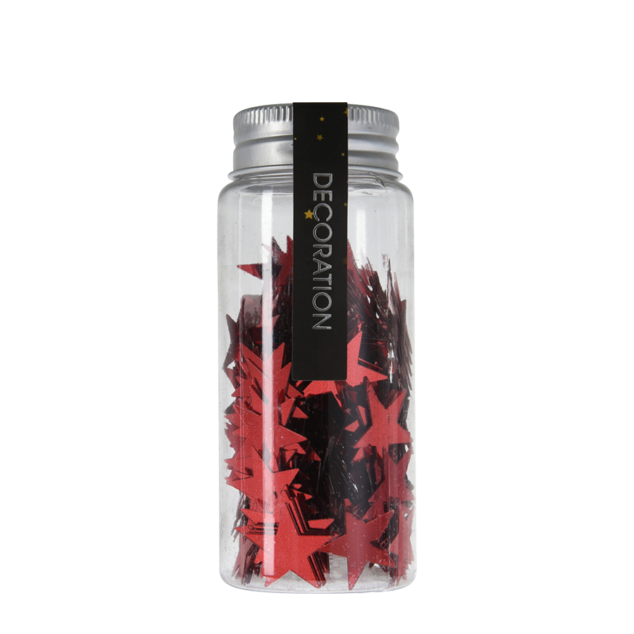 H s coriandoli stella rossa 40gr