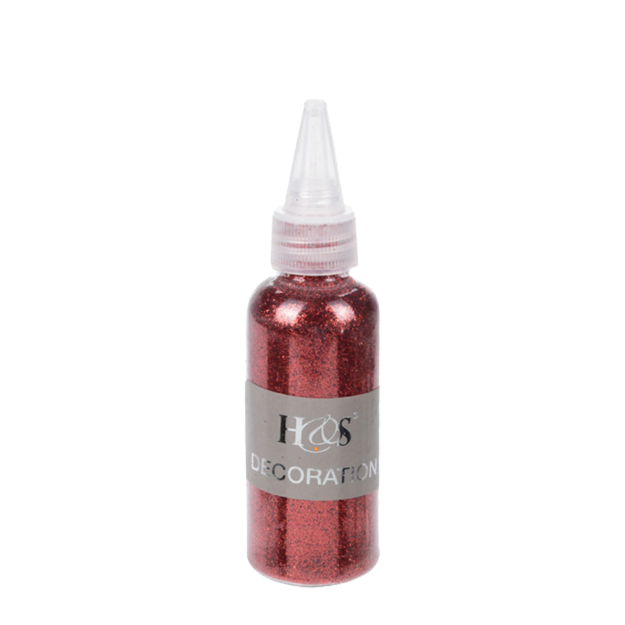 H s glitter piccolo rosso 40gr