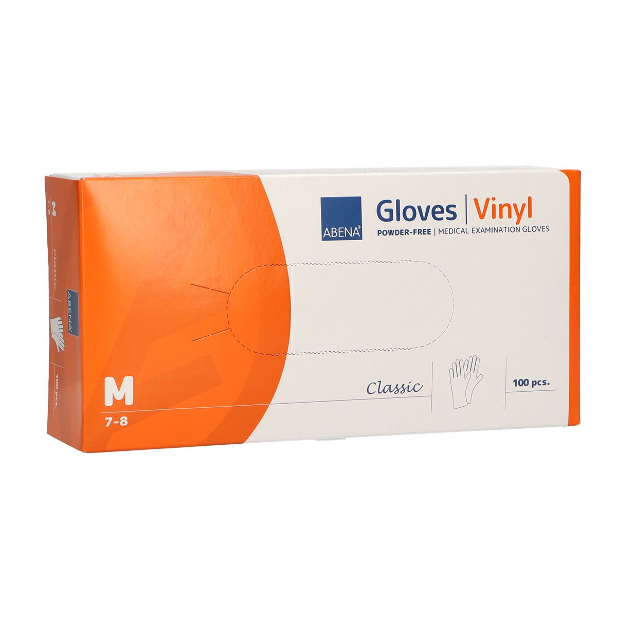 Abena Abena Guantes de vinilo en polvo Tamaño mediano 100 piezas