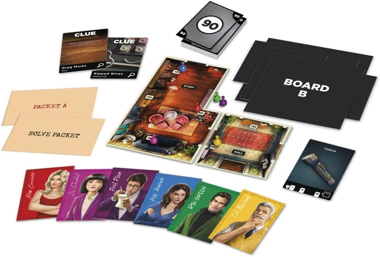 Hasbro Cludedo Escape Betrayal nella slot Swaenesteyn Board Game
