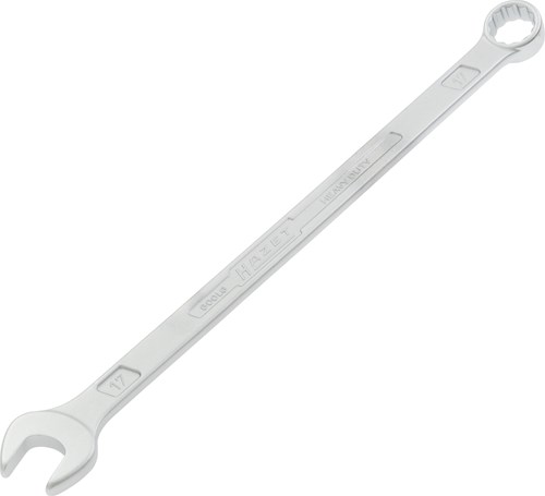Hazet ring-steeksleutel · extra lang · slanke uitvoering 600lg-17 · buitentwaalfkant tractieprofiel · sw 17 mm
