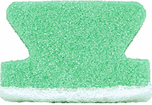 HG Kitchen Sponge Green-Wit