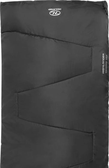 Busta per sacco a pelo 250 Highlander Sleepline 250 Grigio scuro 195 cm