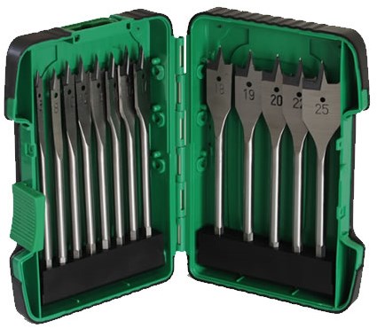 Cassetta accessori Hikoki trapani veloci da 13 pezzi (6 8 10 12 13 14 16 17 18 19 20 22 25) - 781795