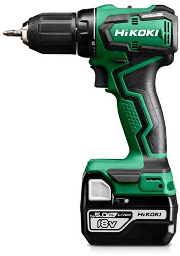 Hikoki ds18ddwpz | trapano/avvitatore a batteria 18v | 55nm | incl. 2 batterie da 5,0 Ah e caricabatterie - ds18ddwpz