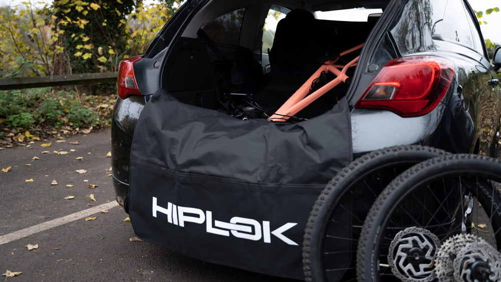 Hiplok rideshield - alfombrilla de protección para el transporte de bicicletas