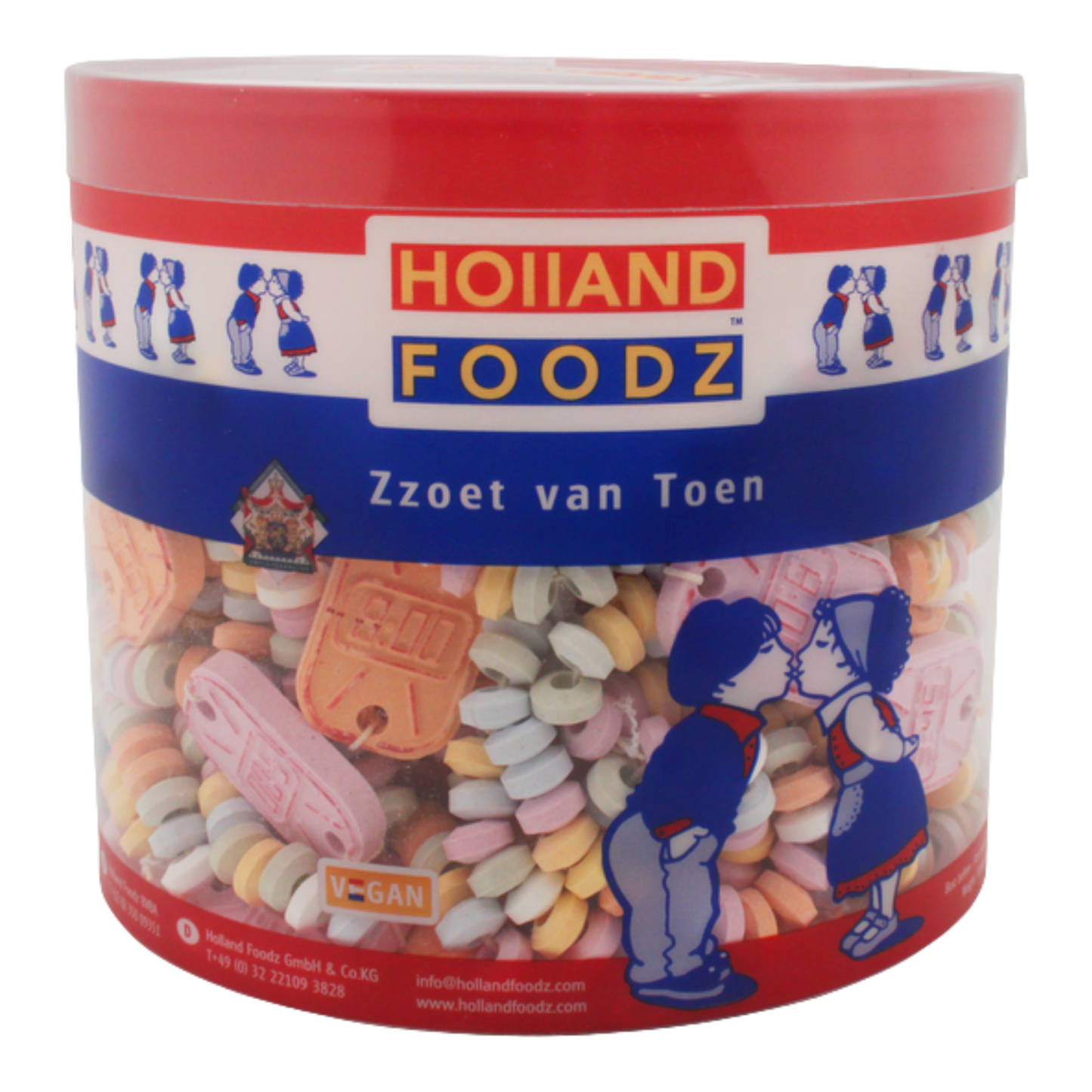Silo de relojes Holland foodz candy (60 piezas)
