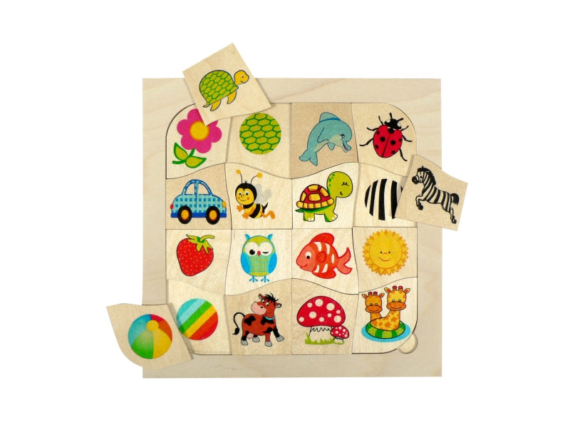 Modello puzzle in legno Hess