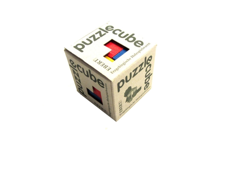 Cubo puzzle in legno Ebert (colorato)