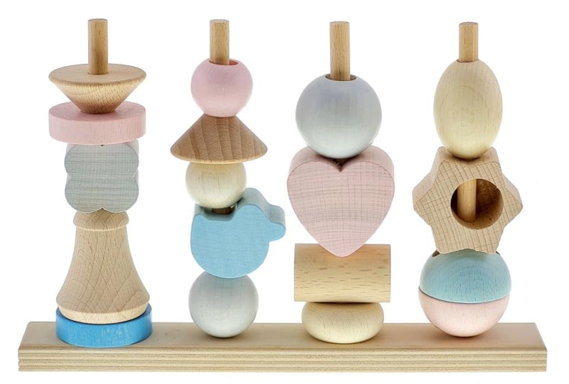 Gioco da impilare in legno Hess (naturale)