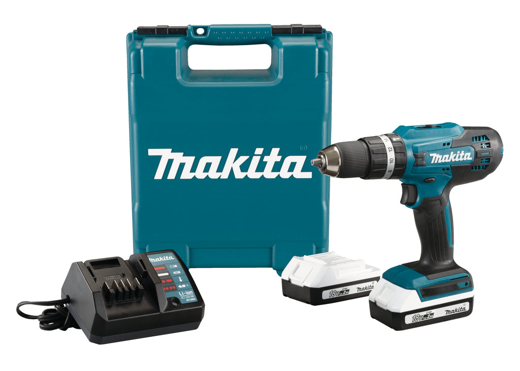 Taladro/destornillador de impacto inalámbrico Makita 18v 2.0ah