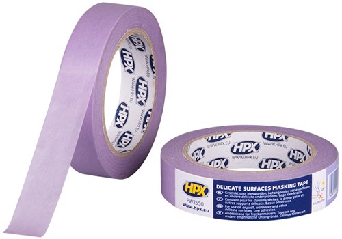 Hpx mascheramento 4800 superfici delicate | viola | 24mm x 50m - pw2550 - pw2550