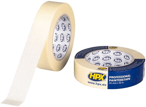 Nastro per mascheratura Hpx 60°c | bianco crema | 30mmx50m - ma3050 - ma3050
