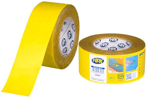 Cinta de sellado de papel Hpx | amarillo | 60 mm x 25 m - ai6025 - ai6025