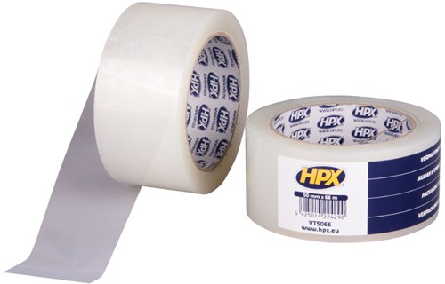 Nastro da imballaggio HPX | trasparente | 50mm x 66m - vt5066 - vt5066