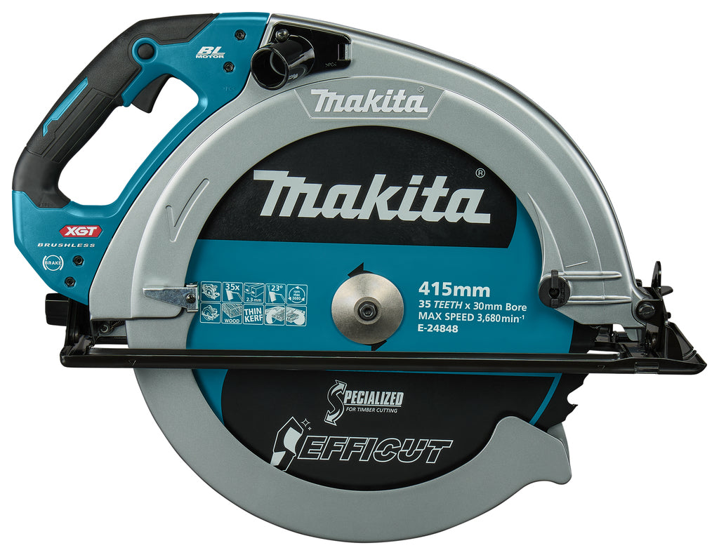 Makita hs013gz | sierra circular a bateria xgt 40v max | 415 mm | cuerpo | sin cargadores de baterias - hs013gz