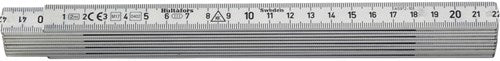 Metro plegable Hultafors a 59 2m - 10 piezas - hu150003 - hu150003