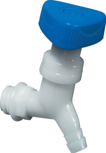 Rubinetto con bocca Hunersdorff | plastica 12,70mm | piegato | 1 pezzo - 520700 - 520700