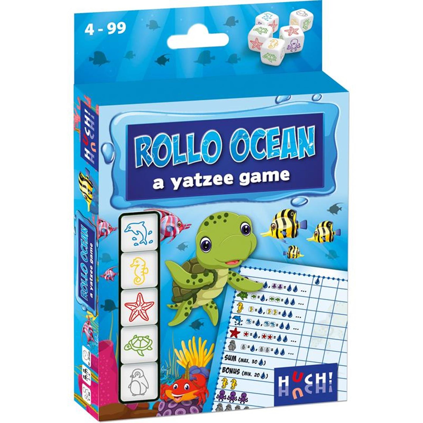 Rollo ocean - un juego de yatzee en fr