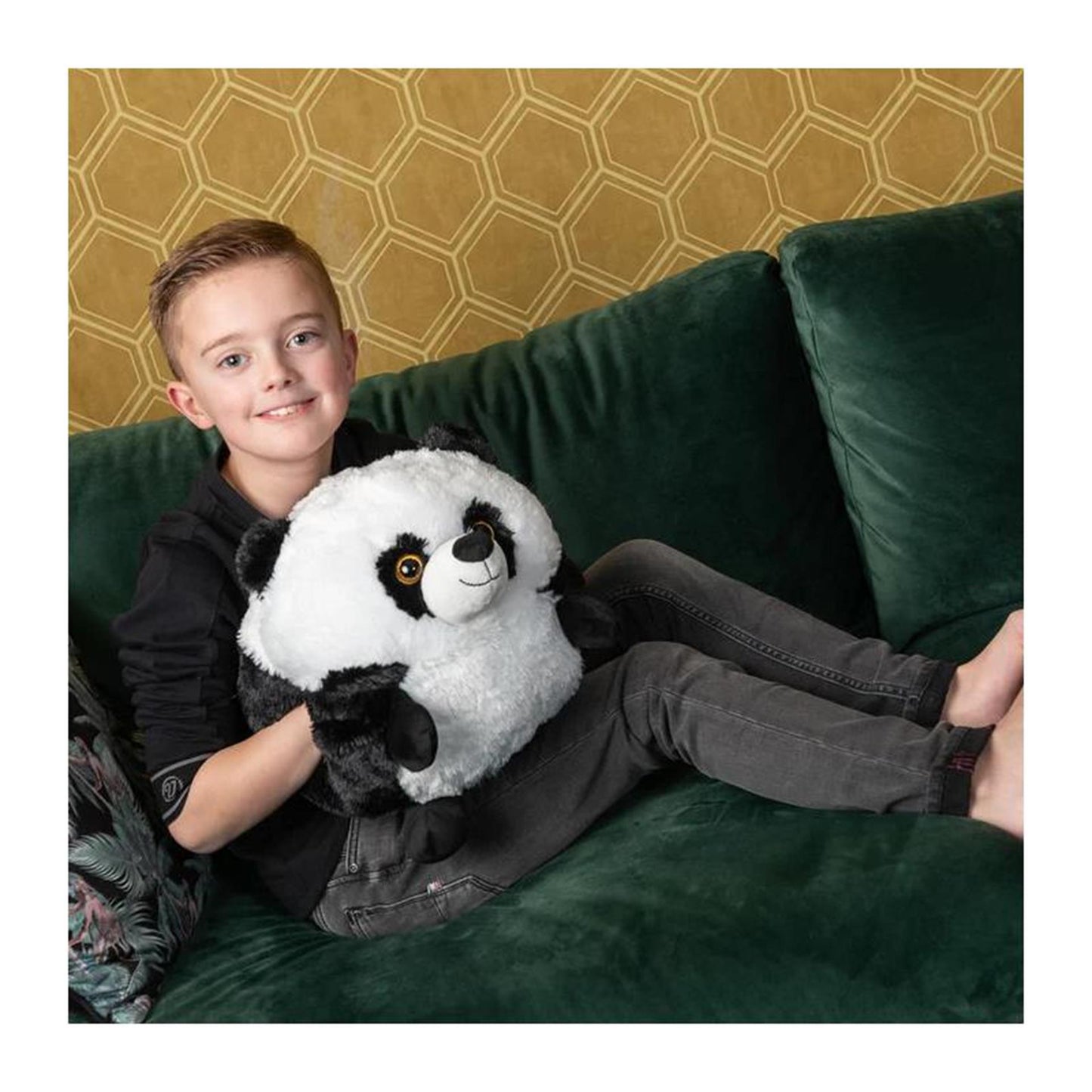 Noxxiez acogedor peluche panda