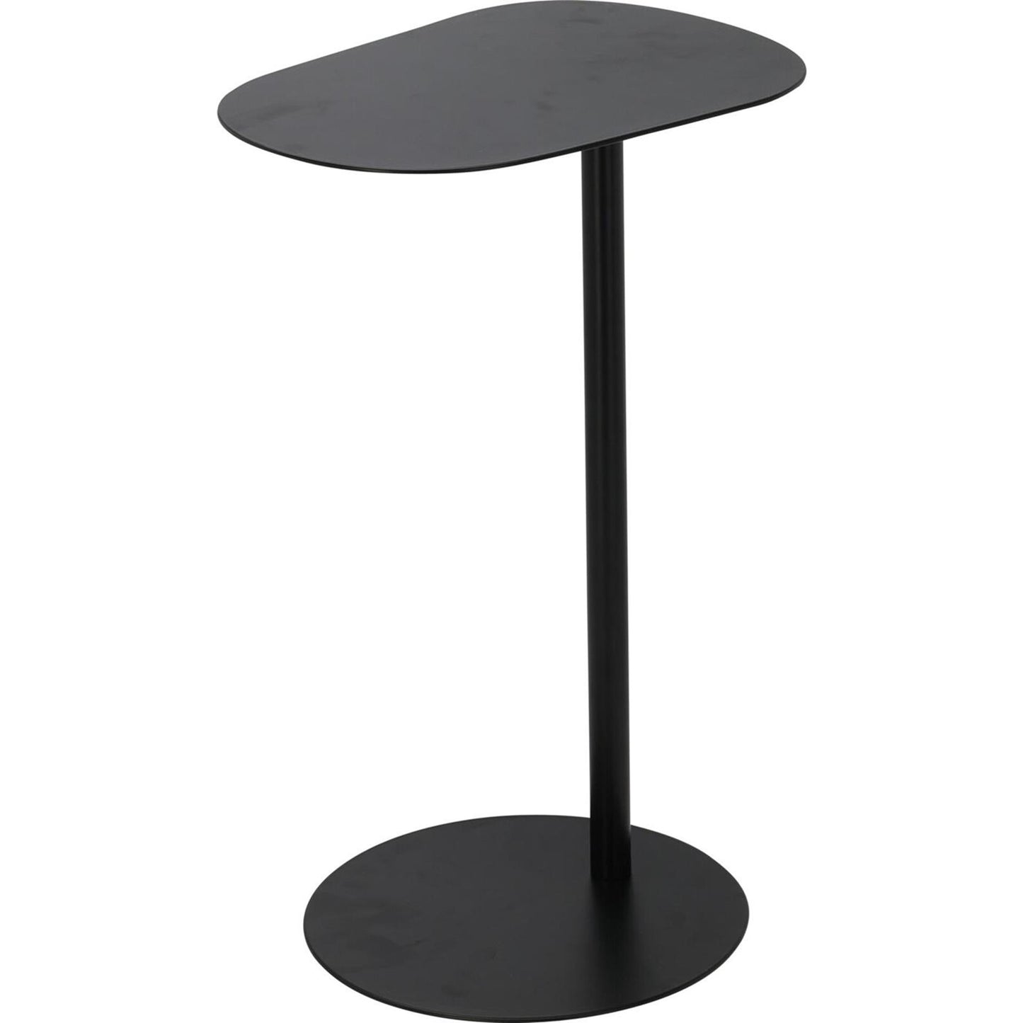 Mesa auxiliar Home Styling orgánica negra 35x53cm
